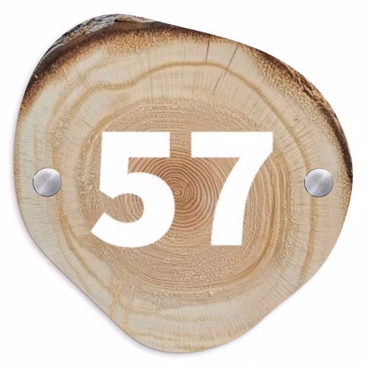 Baumscheibe - Traditionell Naambord Organisch middel -3d