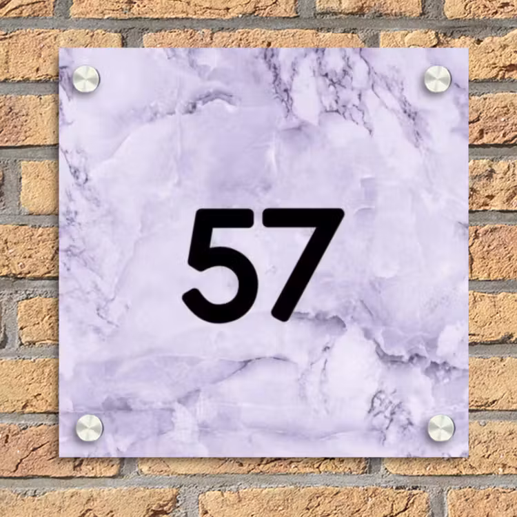 175 Naambord Vierkant klein -sfeer1