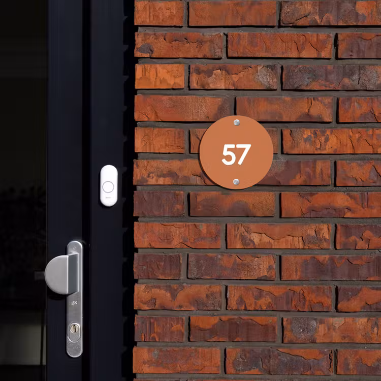 Terracotta - Traditioneel Naambord Rond klein -sfeer1-rond-XS