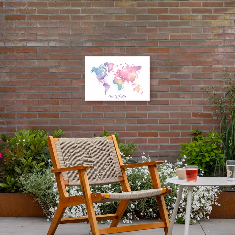 3-2 Tuinposter op houten frame 2 cm dik klein -sfeer3