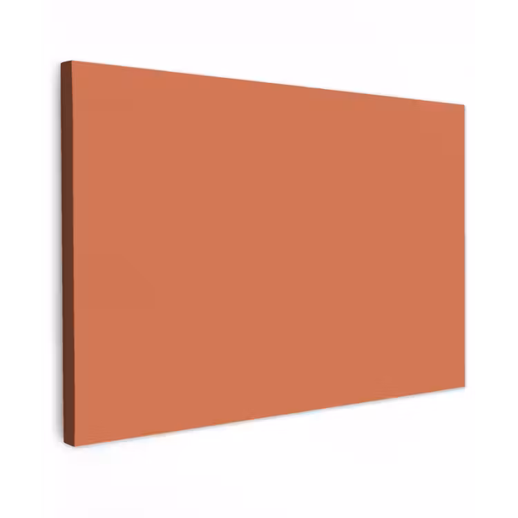 Classic - Terracotta - Oranje Tuinposter op houten frame 2 cm dik klein 845 -3d