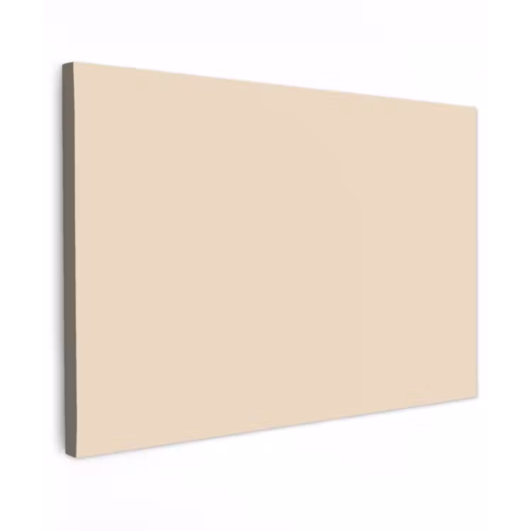 Cream - Nude - Neutraal Tuinposter op houten frame 2 cm dik klein 845 -3d