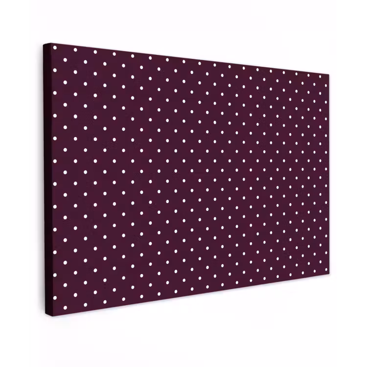Stippen - Modern - Paars Tuinposter op houten frame 2 cm dik klein 845 -3d