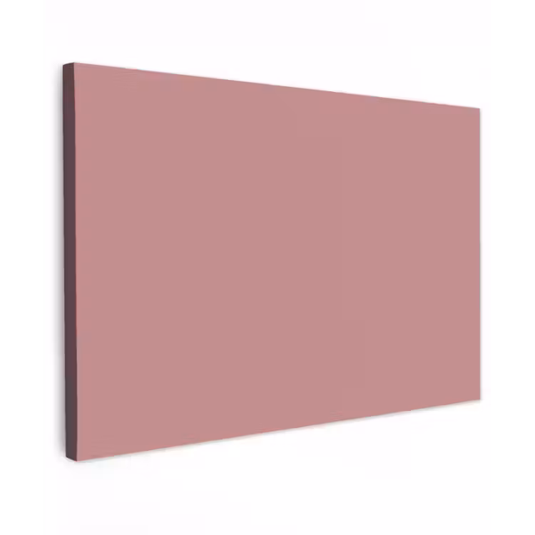 Dusty - Rose - Roze Tuinposter op houten frame 2 cm dik klein 845 -3d