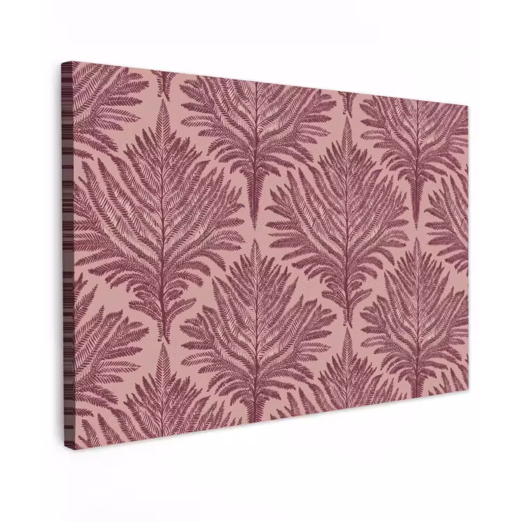 Varen - Patroon - Paars Tuinposter op houten frame 2 cm dik klein 845 -3d