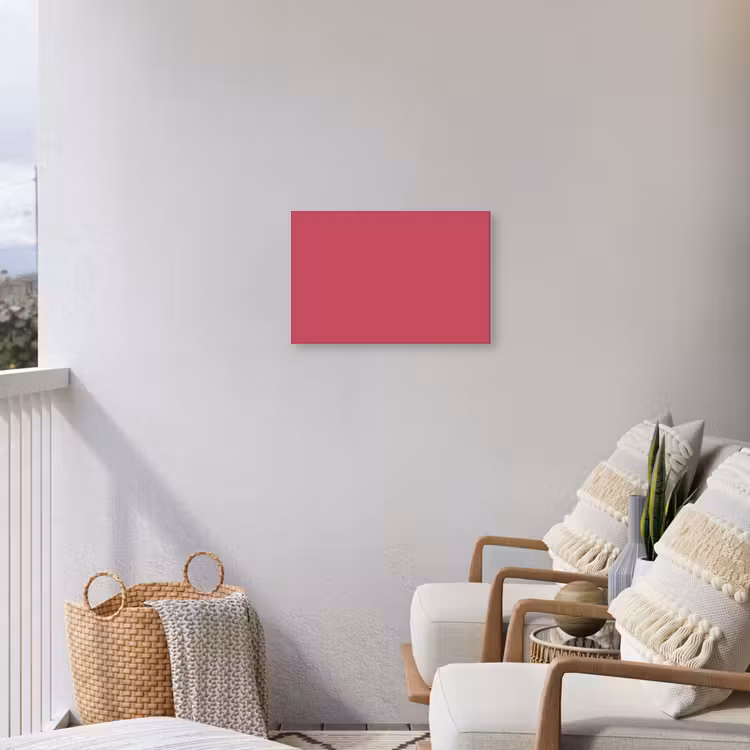 Bold - Berry - Rood Tuinposter op houten frame 2 cm dik klein 845 -sfeer1
