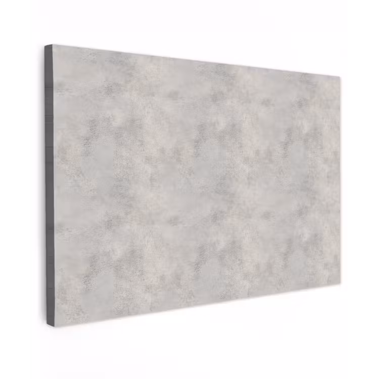 Grijs - Beton - Industrieel Tuinposter op houten frame 2 cm dik klein 845 -3d