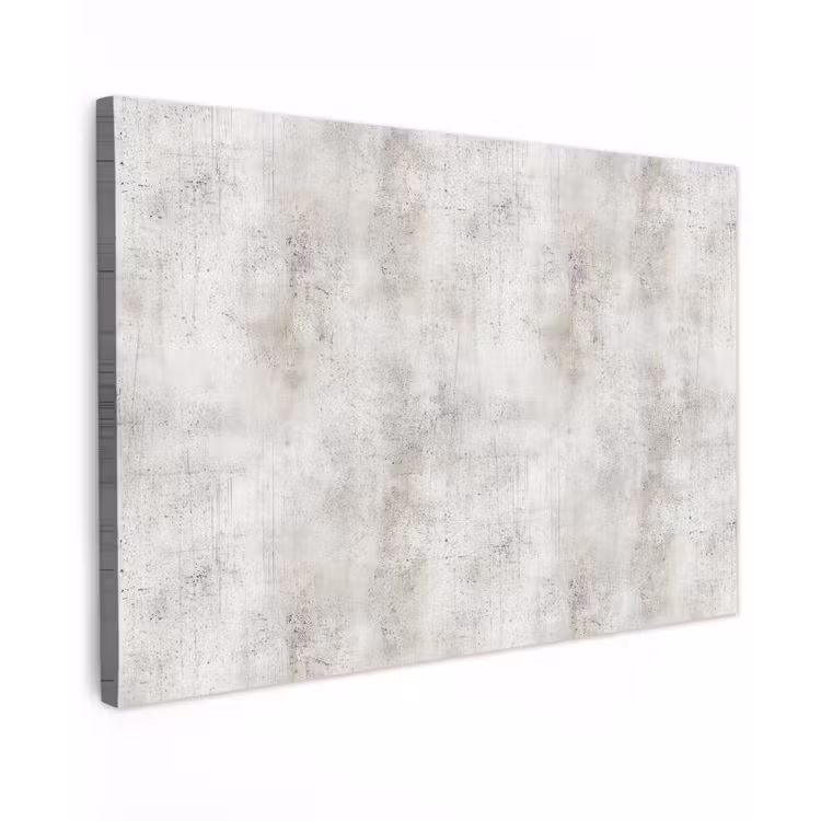 Grijs - Beton - Verweerd Tuinposter op houten frame 2 cm dik klein 845 -3d