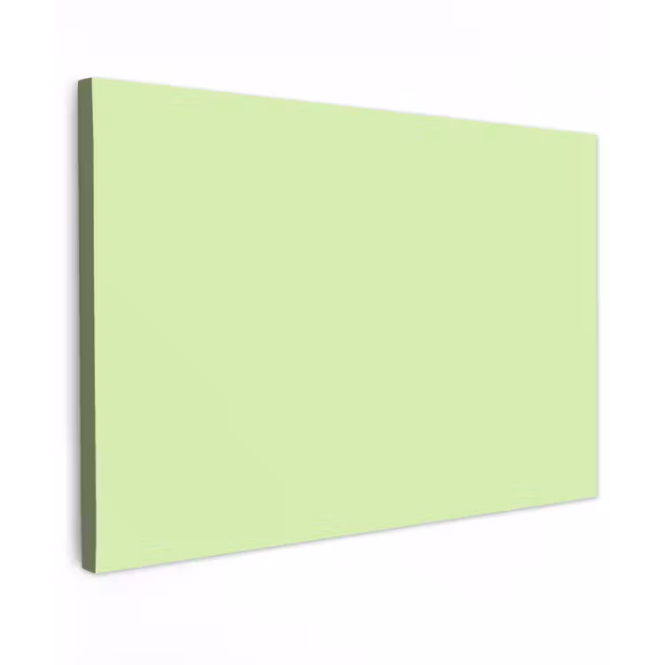 Light - Lime - Groen Tuinposter op houten frame 2 cm dik klein 845 -3d
