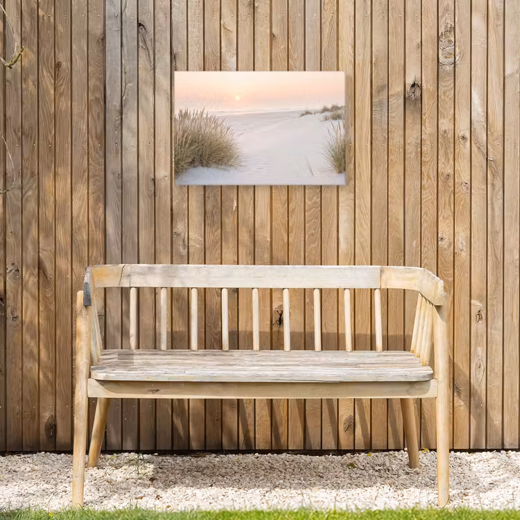 Horizon - Duinlandschap - Zand Tuinposter op houten frame 2 cm dik klein -sfeer4