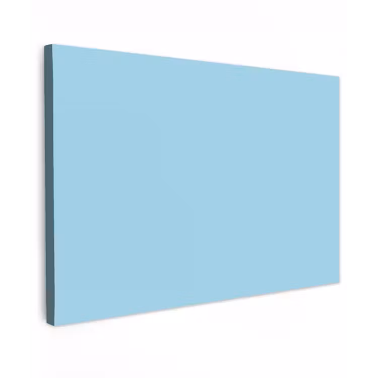 Ice - Blue - Blauw Tuinposter op houten frame 2 cm dik klein 845 -3d