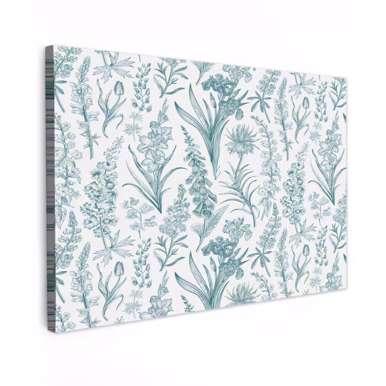Lovely - Garden - Emerald Tuinposter op houten frame 2 cm dik klein 845 -3d