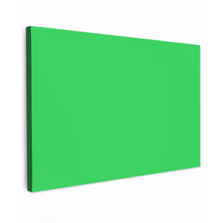 Mint - Green - Groen Tuinposter op houten frame 2 cm dik klein 845 -3d