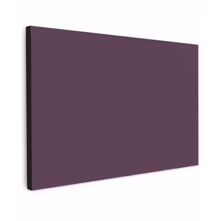 Midnight - Plum - Paars Tuinposter op houten frame 2 cm dik klein 845 -3d
