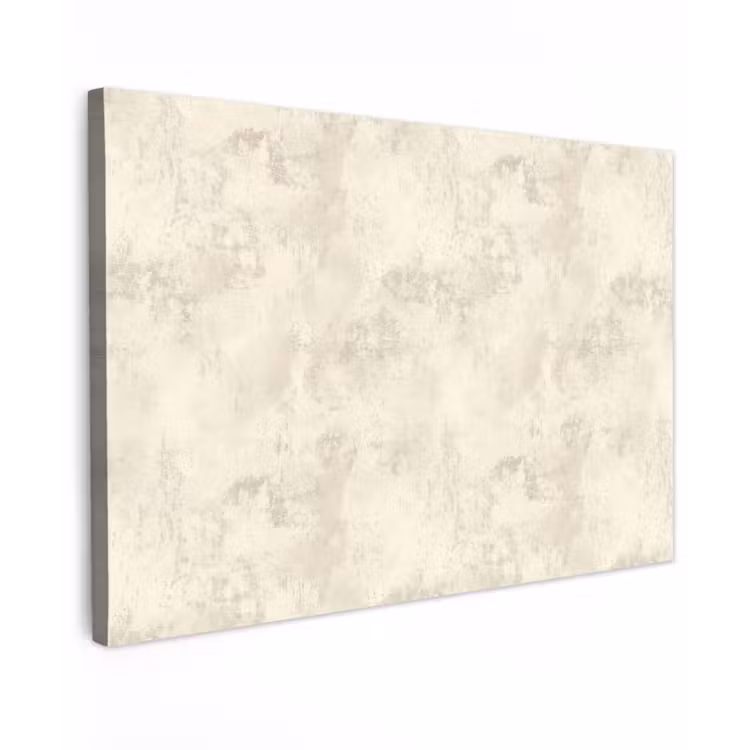 Patroon - Organisch - Beige Tuinposter op houten frame 2 cm dik klein 845 -3d