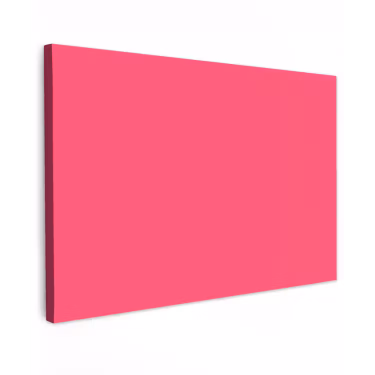 Neon - Flamingo - Roze Tuinposter op houten frame 2 cm dik klein 845 -3d