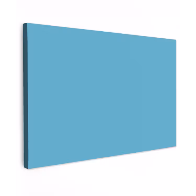 Ocean - Teal - Blauw Tuinposter op houten frame 2 cm dik klein 845 -3d