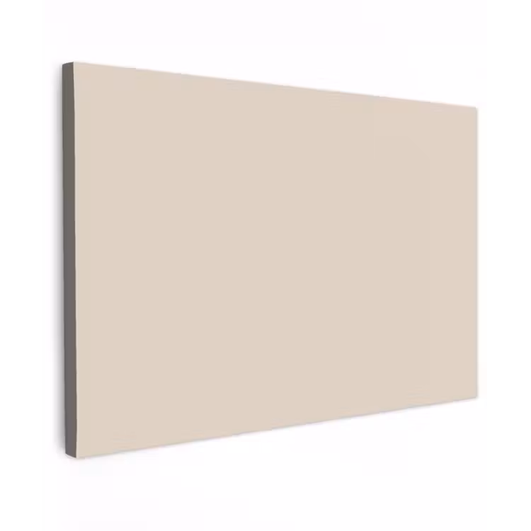 Raw - Linen - Nude Tuinposter op houten frame 2 cm dik klein 845 -3d
