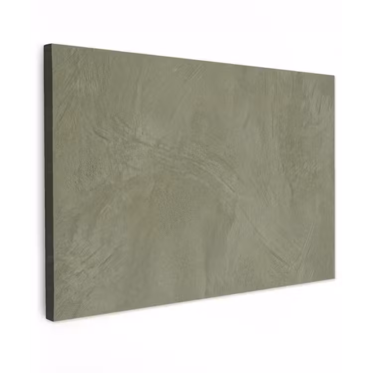 Textuur - Betonlook - Achtergrond - Modern - Groen Tuinposter op houten frame 2 cm dik klein -3d