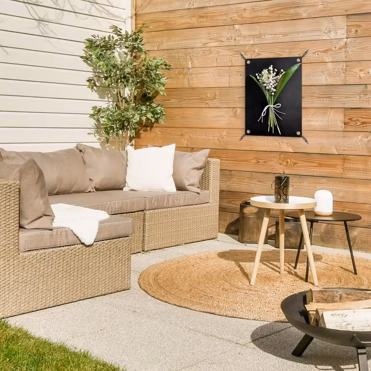 Lelietjes van dalen - Bloemen - Stilleven - Flora tuinposter los doek klein -sfeer4