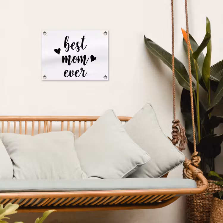 Quotes - Moederdag - Cadeau tuinposter los doek klein -sfeer7
