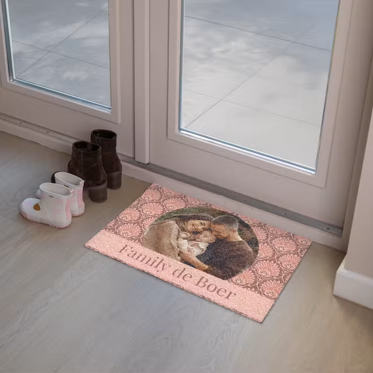 Eigen - Foto - Rond - Balk - Onder Deurmat klein -sfeer3