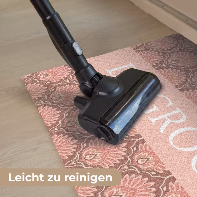 Familie - In - Patroon - Bloem Deurmat klein -reinigen_DE