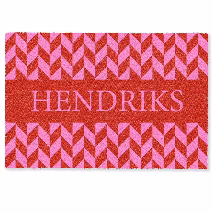 Familie - In - Patroon - Geometrisch Deurmat klein -zkaufland3d