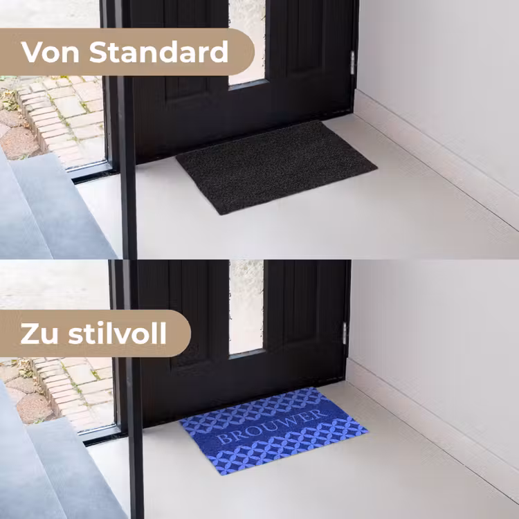 Familie - In - Patroon - Cirkels Deurmat klein -voor-na_DE