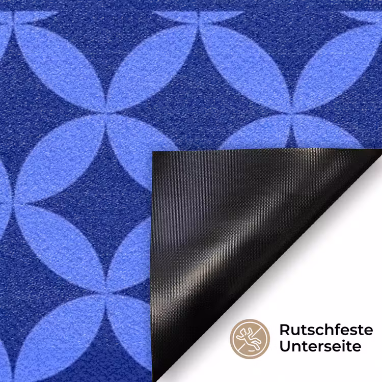Familie - In - Patroon - Cirkels Deurmat klein -antislip_DE
