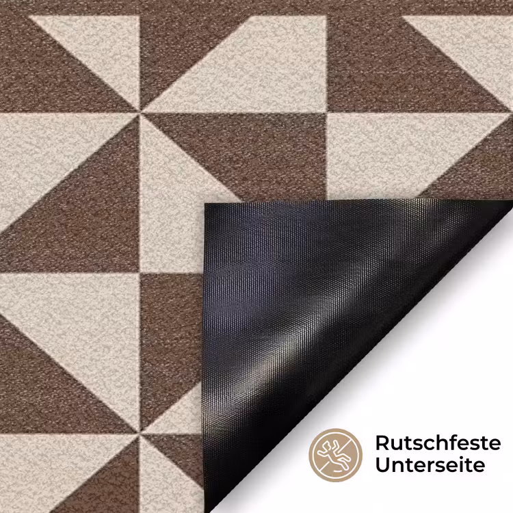 Familie - in - Patroon - Malentje Deurmat klein -antislip_DE