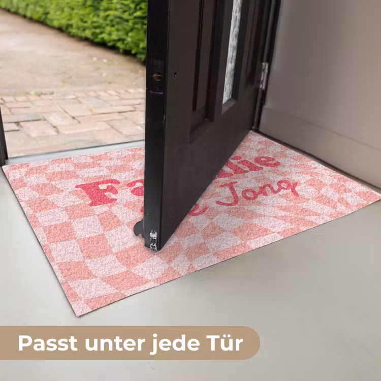 Familie - Roze Deurmat klein -USP_DE