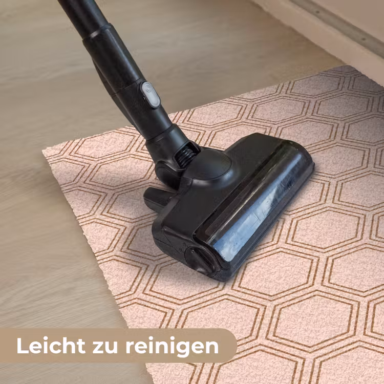 Lichtroze - Patroon - Symmetrisch Deurmat klein 898 -reinigen_DE
