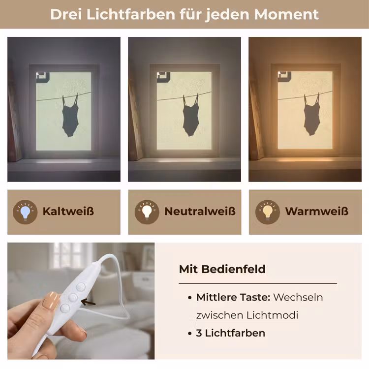 Personalisierte Lightbox - Badeanzug – Schatten – Mauer – Sommer – Minimalistisch - Badpak - Schaduw - Muur - Zomer - Minimalistisch Light Box met kabel (Tafellamp) klein