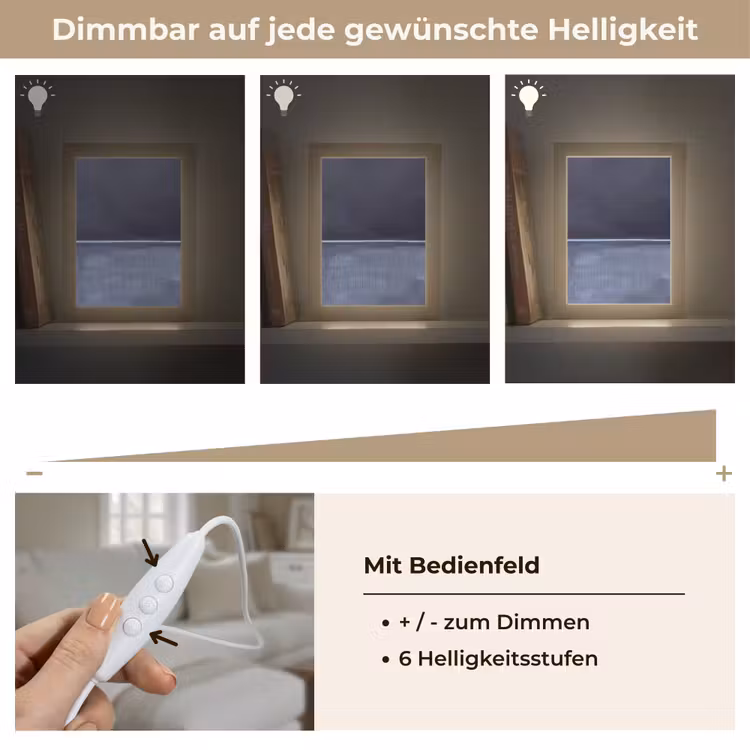 Personalisierte Lightbox - Zusammenfassung – Horizontale Linie – Minimalistisch – Dunkelblau – Kunst - Abstract - Horizontale lijn - Minimalistisch - Donkerblauw - Kunst Light Box met kabel (Tafellamp) klein