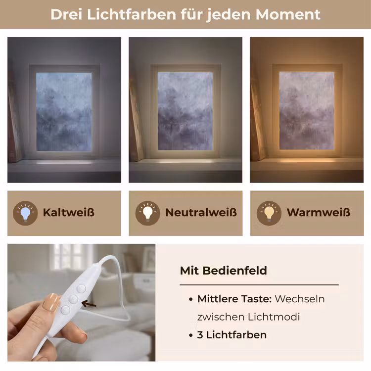 Personalisierte Lightbox - Zusammenfassung – Pinselstriche – Modern – Kunst – Grau - Abstract - Kwaststreken - Modern - Kunst - Grijs Light Box met kabel (Tafellamp) klein