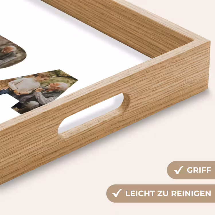 Opa - Buchstaben-Collage Dienblad Rechthoek middel -USP_HandgreepDE