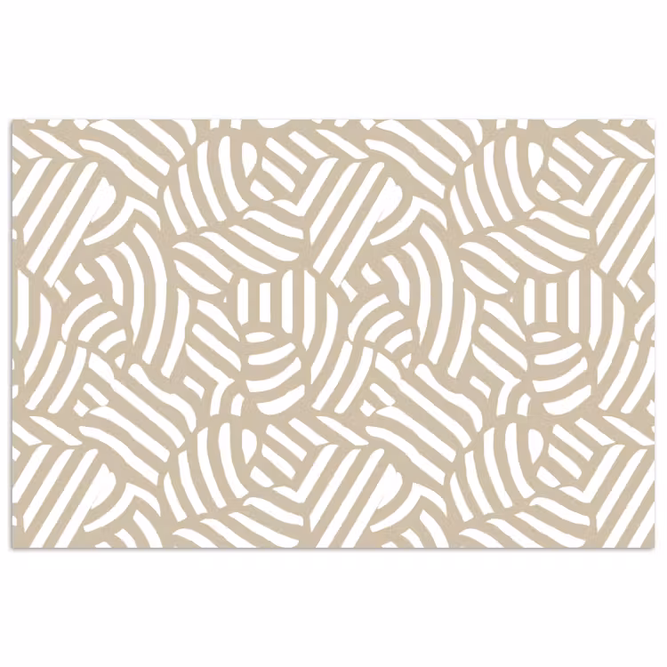 Abstract - Modern - Beige poster papier klein 62 -3d
