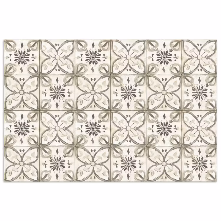 Antiek - Tegel - Beige poster papier klein 62 -3d