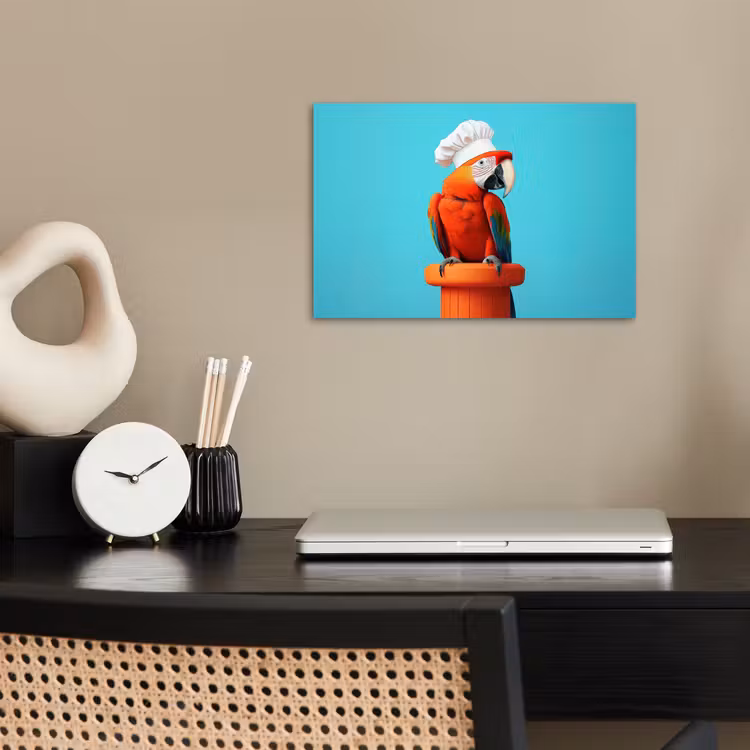 Ara - Koksmuts - Sokkel - Grappig poster papier klein -sfeer1