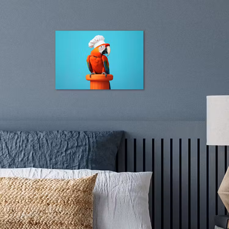 Ara - Koksmuts - Sokkel - Grappig poster papier klein -sfeer2