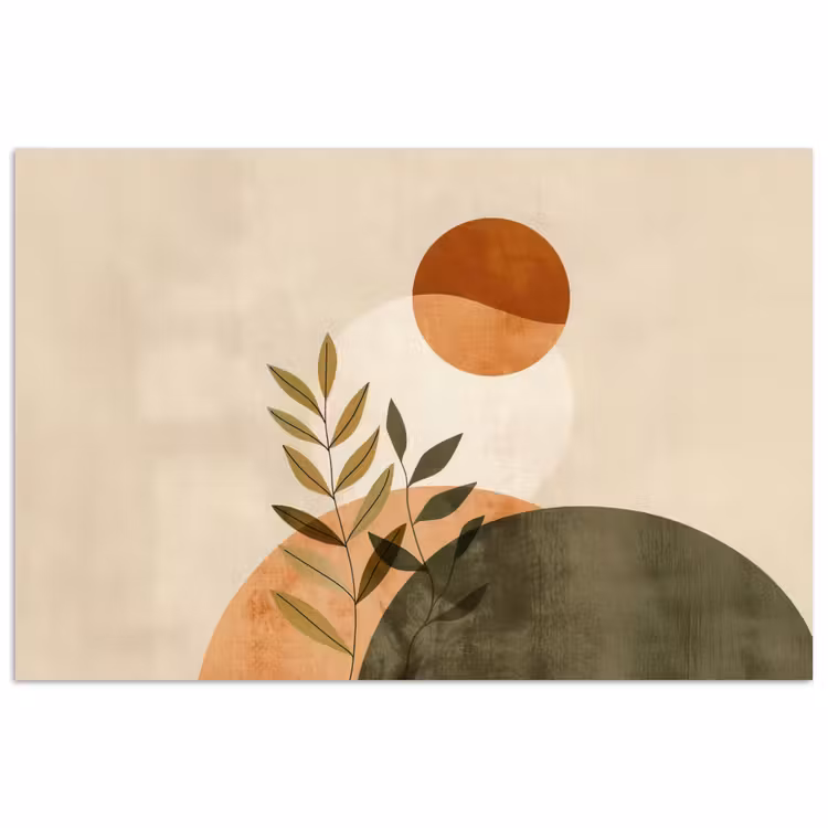 Takken - Vormen - Abstract poster papier klein -3d