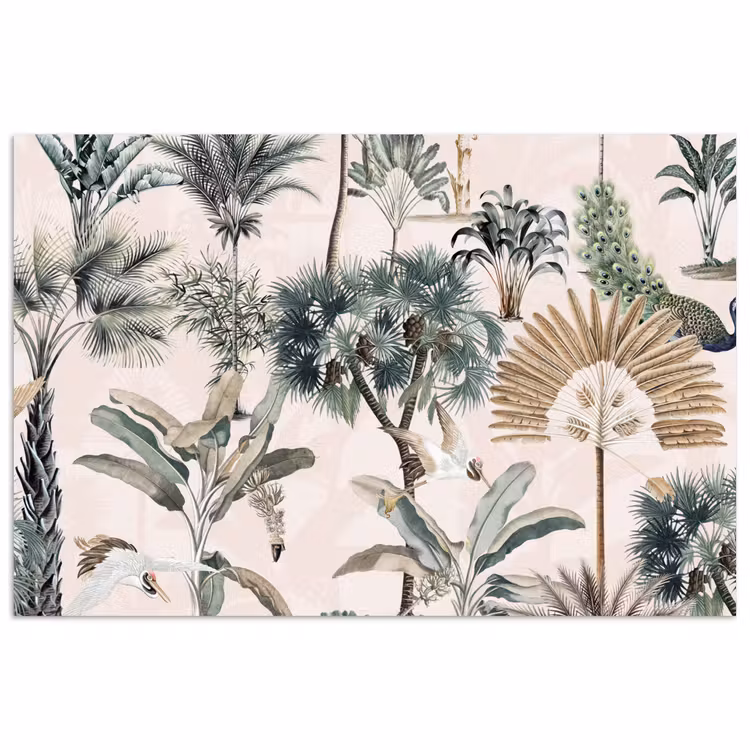 Bladeren - Monstera - Jungle - Tropical poster papier klein -3d