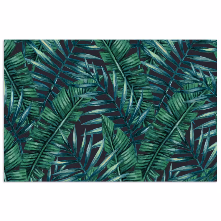 Bladeren - Tropical - Jungle poster papier klein -3d