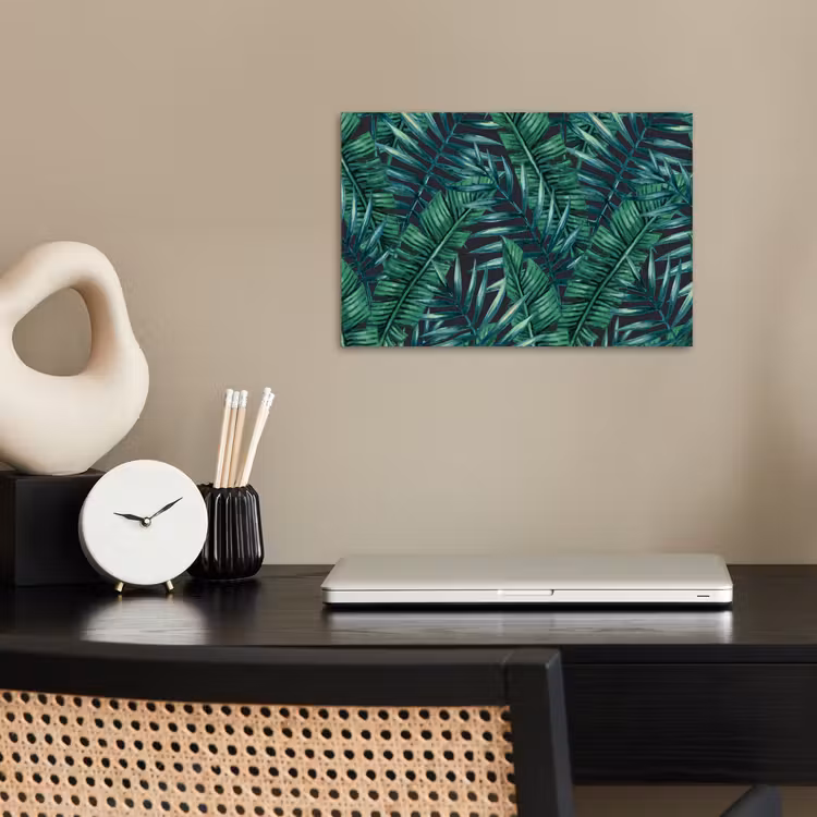 Bladeren - Tropical - Jungle poster papier klein -sfeer1