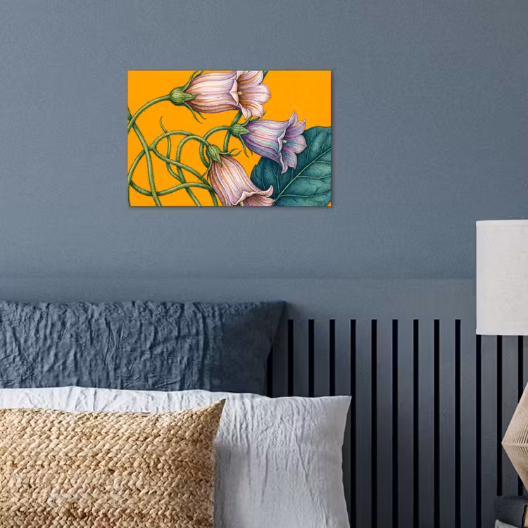 Poster - Blumen – Botanik – Gelb - Bloemen - Botanisch - Geel poster papier klein