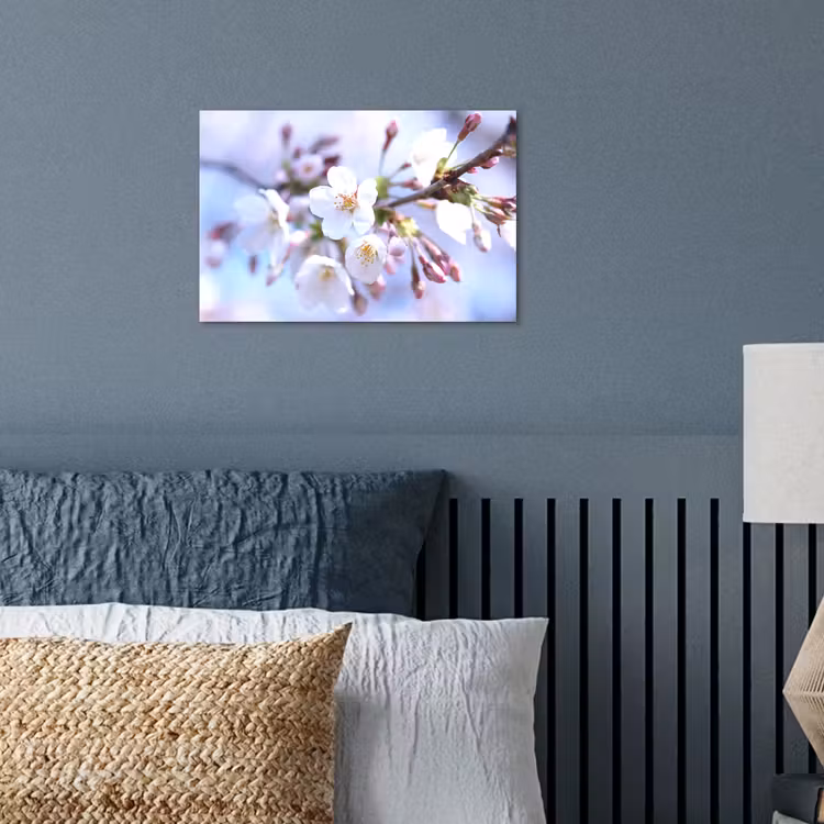 Bloemen - Sakura - Tak - Bloesem takken poster papier klein -sfeer2