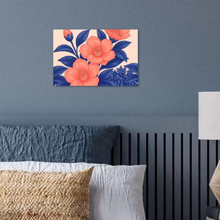 Poster - Blüten – Blätter – Botanik - Bloemen - Bladeren - Botanisch poster papier klein