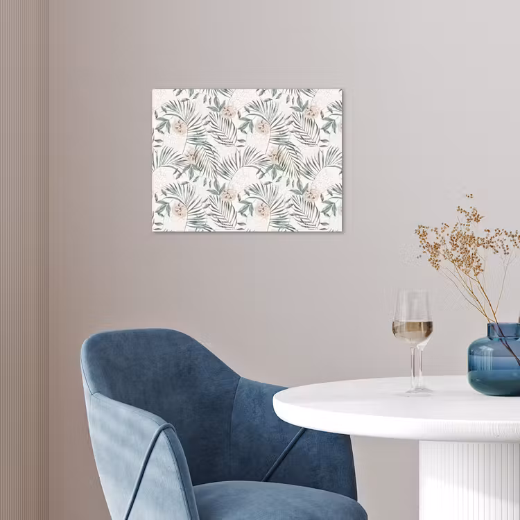 Boho - Jungle - Bloemen - Bladeren poster papier klein -sfeer3
