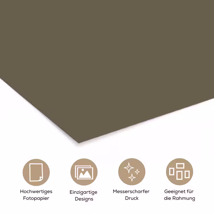 Deep - Khaki - Groen poster papier klein 62 -tcloseup_DE